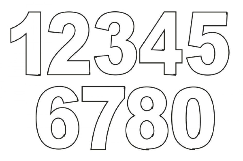 numeros para tartas